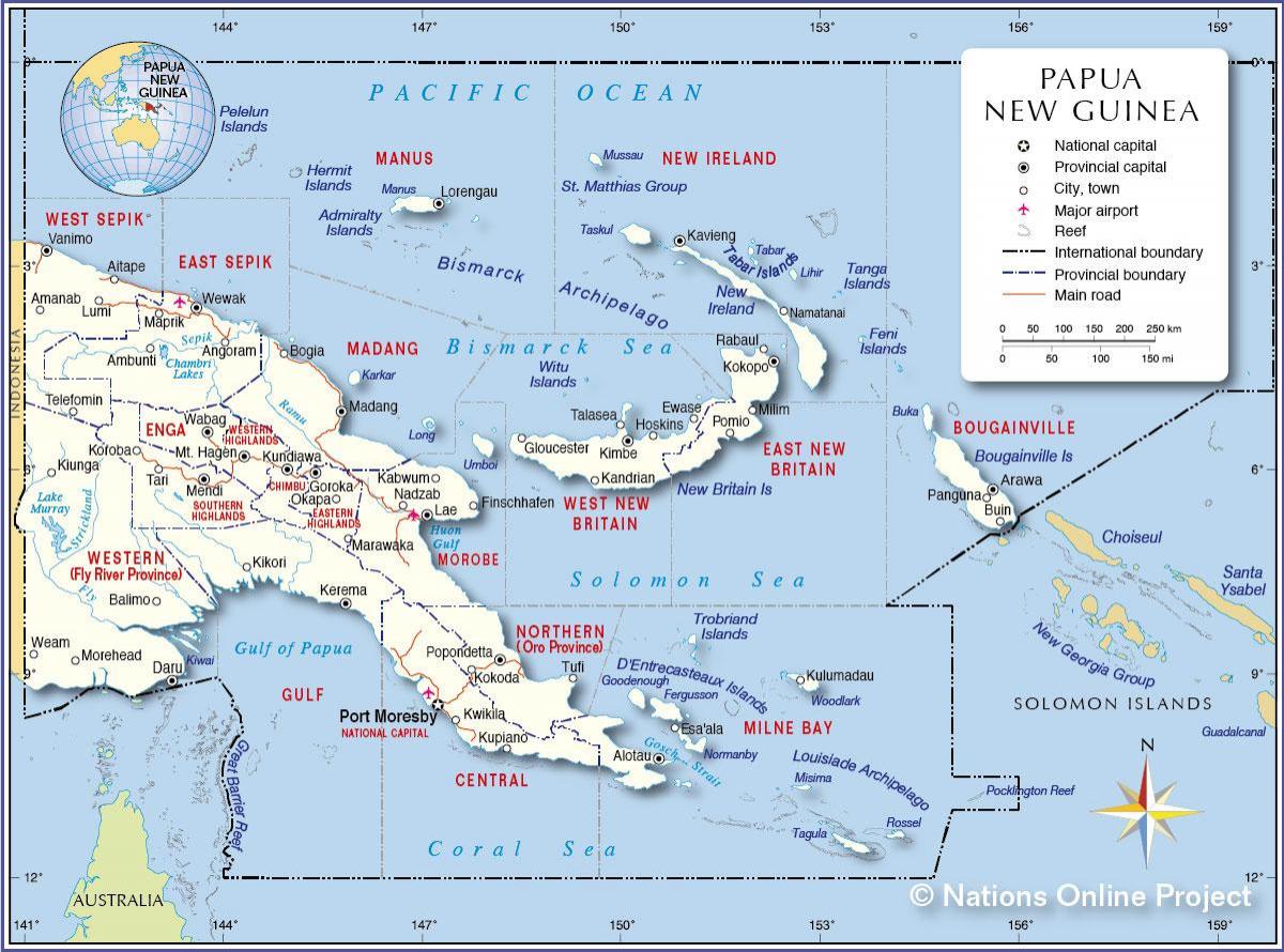 mapa de tari papúa nueva guinea 