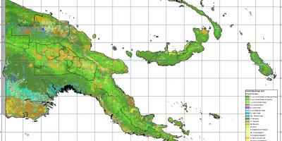 Mapa de papúa nueva guinea climático