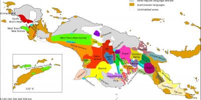 Mapa de papúa nueva guinea idioma